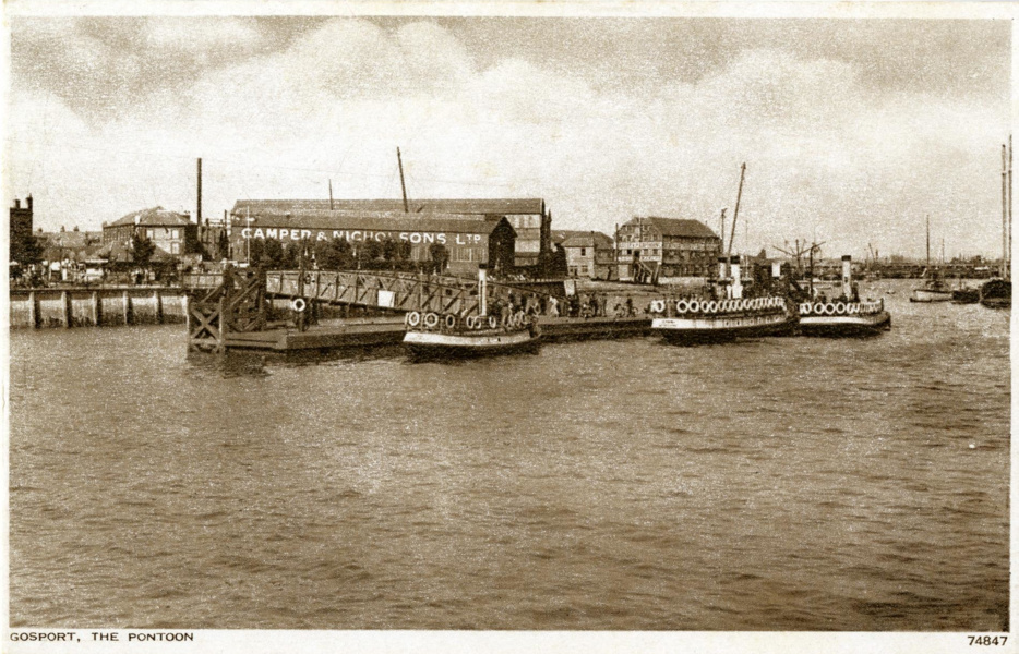 Camper &amp; Nicholsons Shipyard in Gosport (UK)