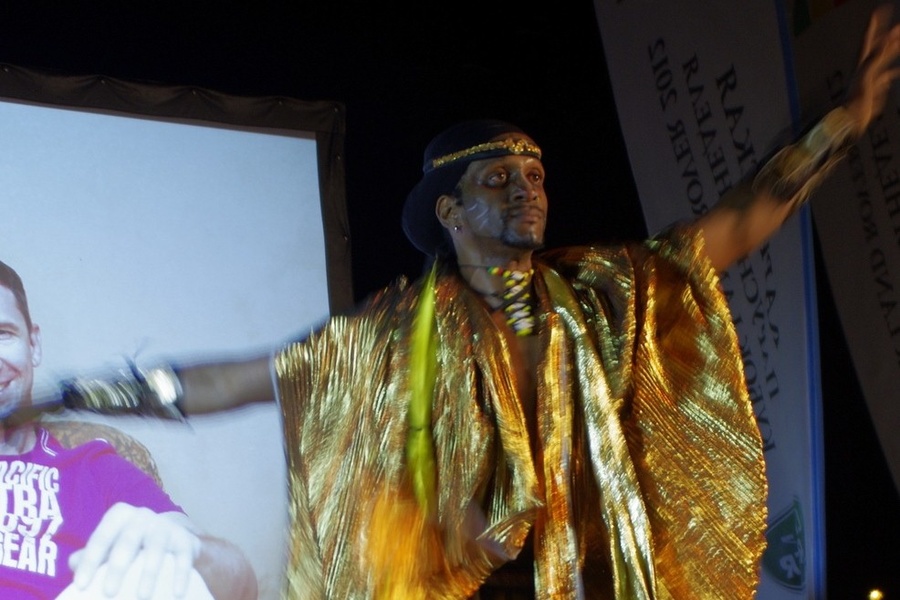 All night in the arena, allegedly one of the local princes...