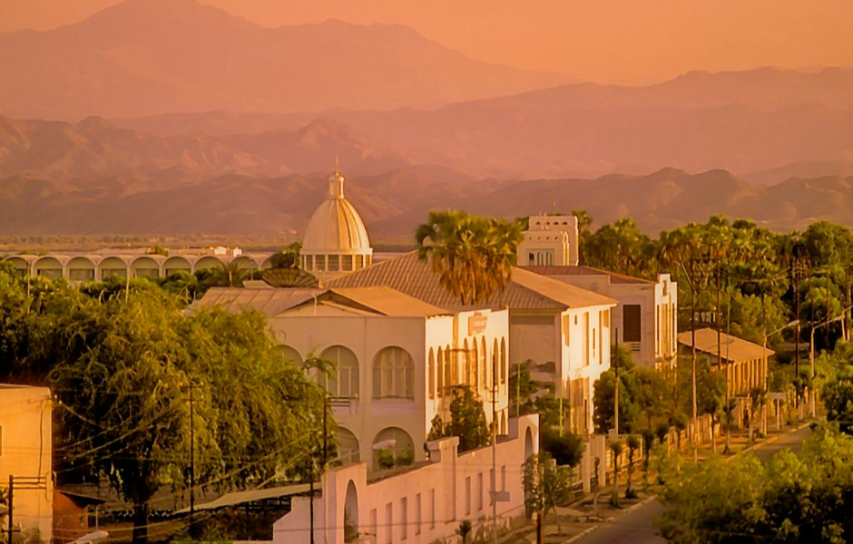 Panorama of the old part of Massawa, Eritrea. Photo: Michael Walsh, wikimedia.