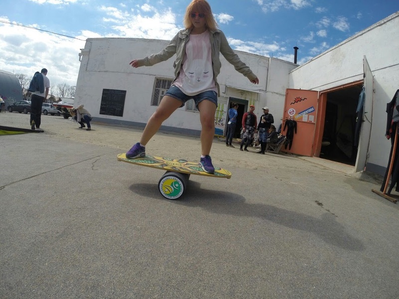 Balanceboard - land surf simulator