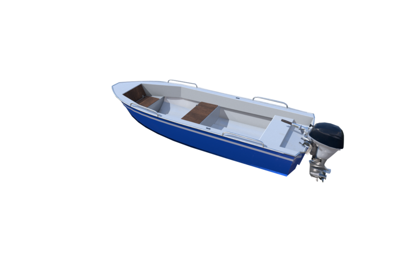 Marine Pro Boats Skiff 390Al