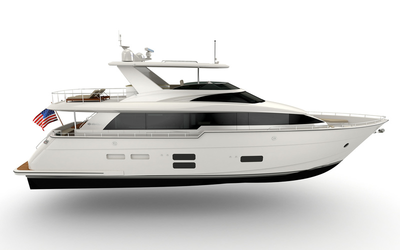 Hatteras 70 Motor Yacht