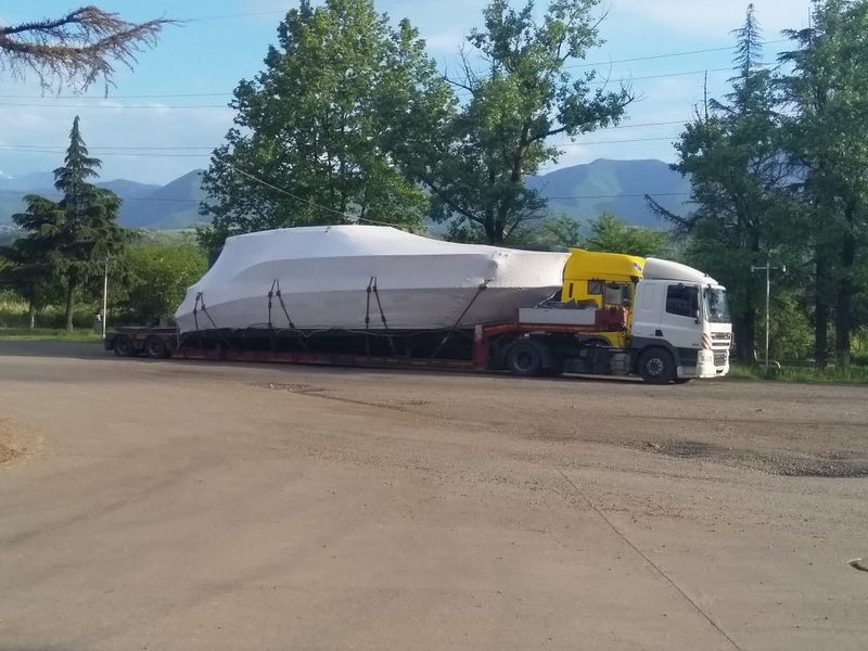 Ожидаем парома на подъезде к Батуми