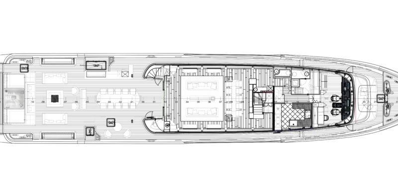 Canados  143' Tri-Deck