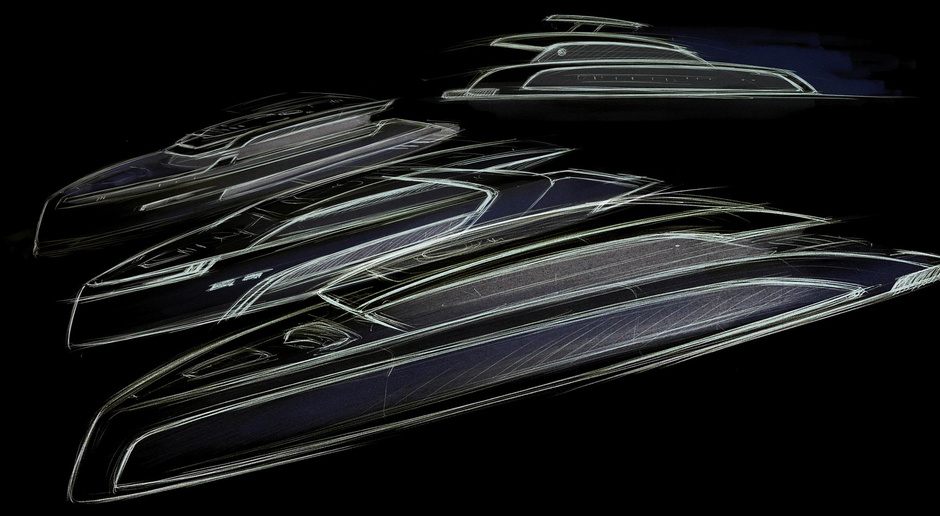 Dynamiq GTT 115. Early Studio F. sketches. A. Porsche