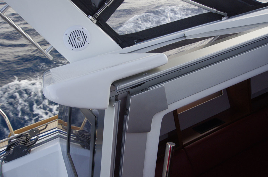 There's plenty of iron on the yacht.