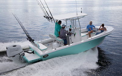 Dusky 227 V Open Fisherman