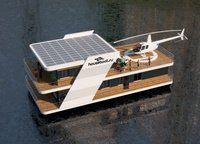 Heliboat 209 — дом на воде российского производства с вертолетной площадкой. 