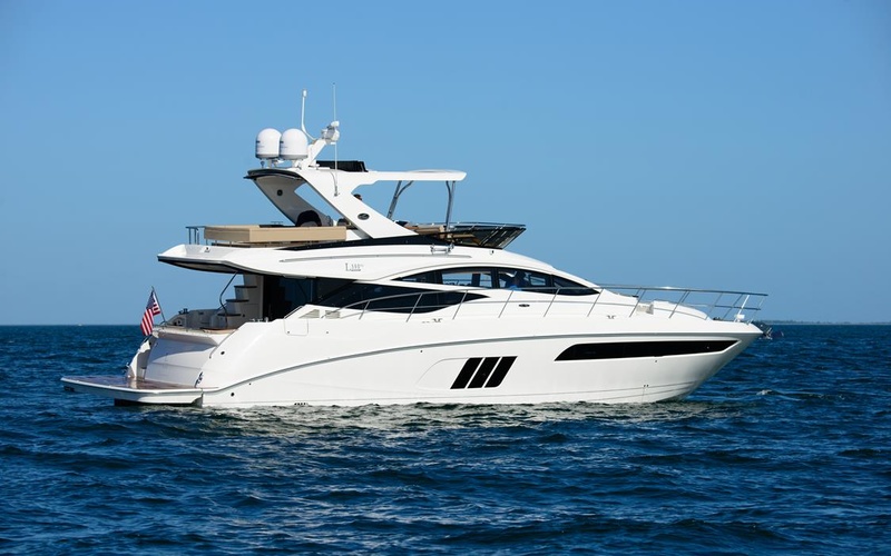 Sea Ray L590 fly