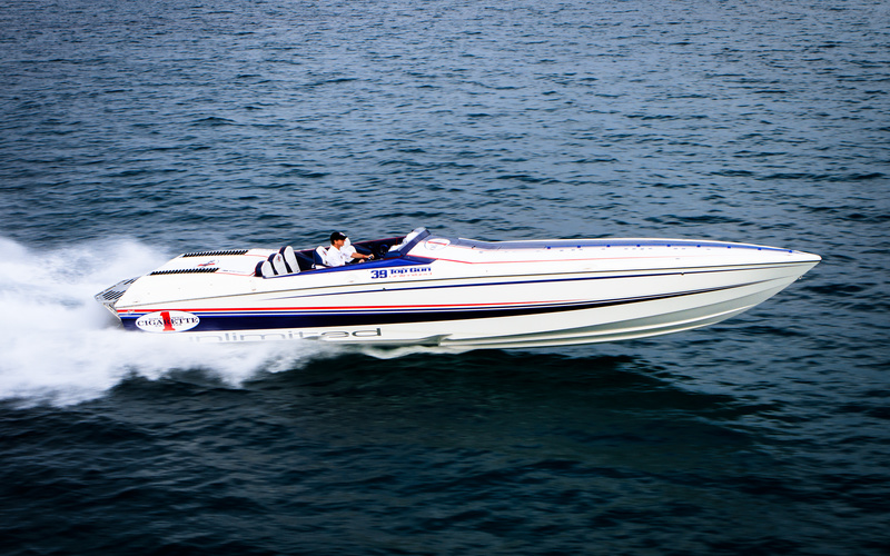 Cigarette 39' Top Gun Unlimited