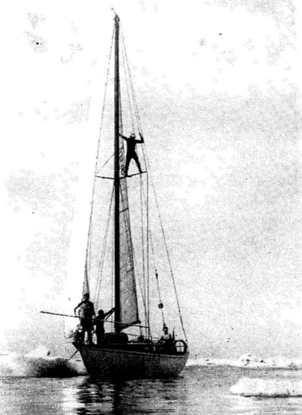 «Argo» in his legendary campaign: the ice floes had to be melted by the rebels.