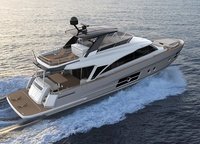 With the top engine, the yacht will be able to reach speeds of about 30 knots. In economy speed mode, she has a transatlantic range.