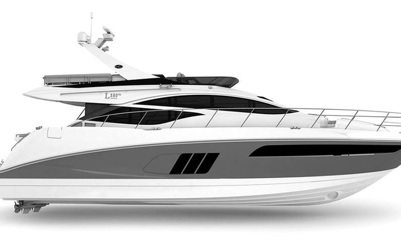 Sea Ray L590 fly