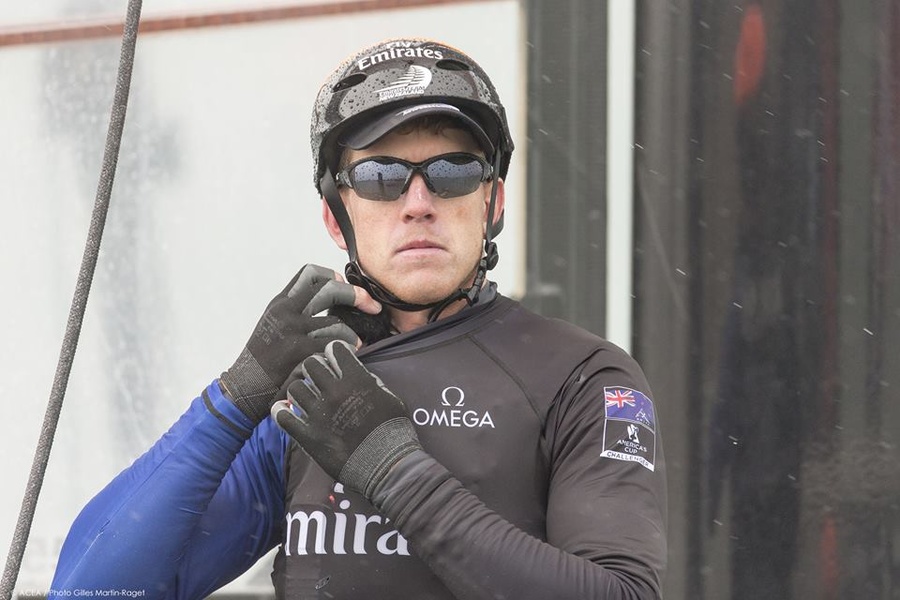 New Zealand team captain, Peter Burling.