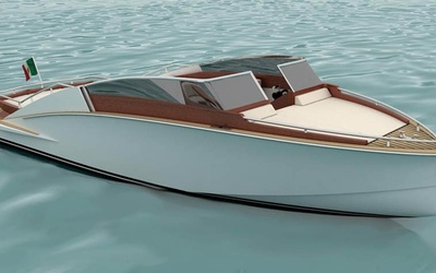 Wooden Boats Elettric Wood 26