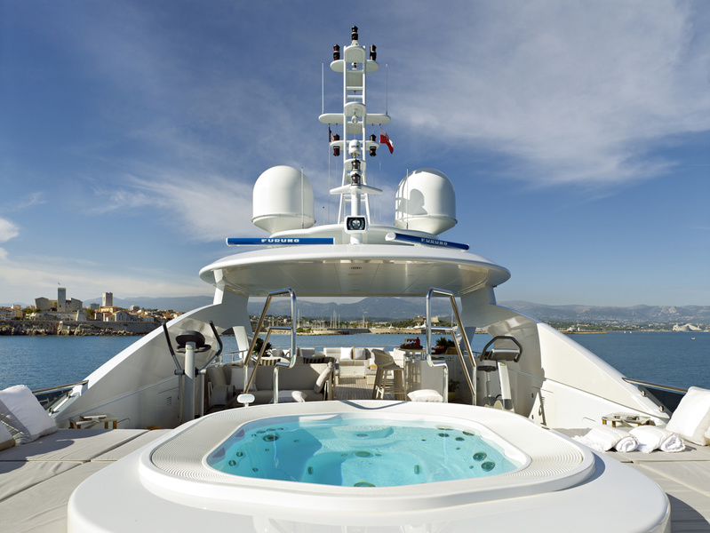 For those who do not wish to sit indoors, there are more than enough open spaces on board