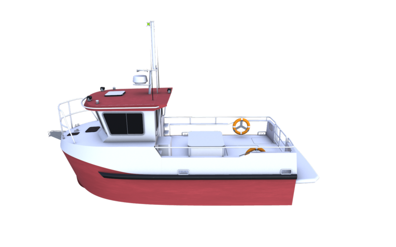 Marine Pro Boats Mariner 28 Commercial Fisher