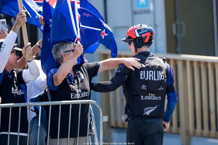 Piter Burling, Team NZ|