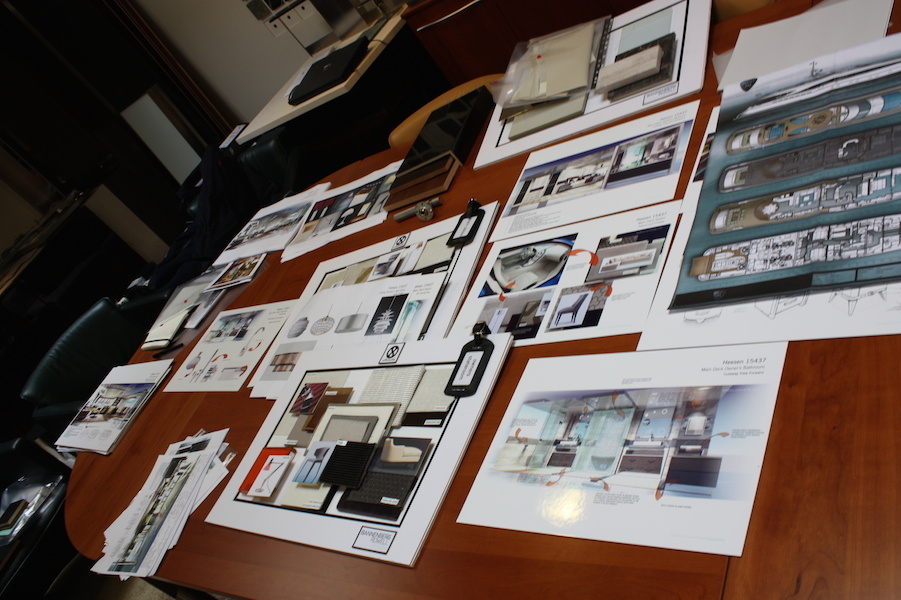 Build a megayacht from «A to Z». First steps
