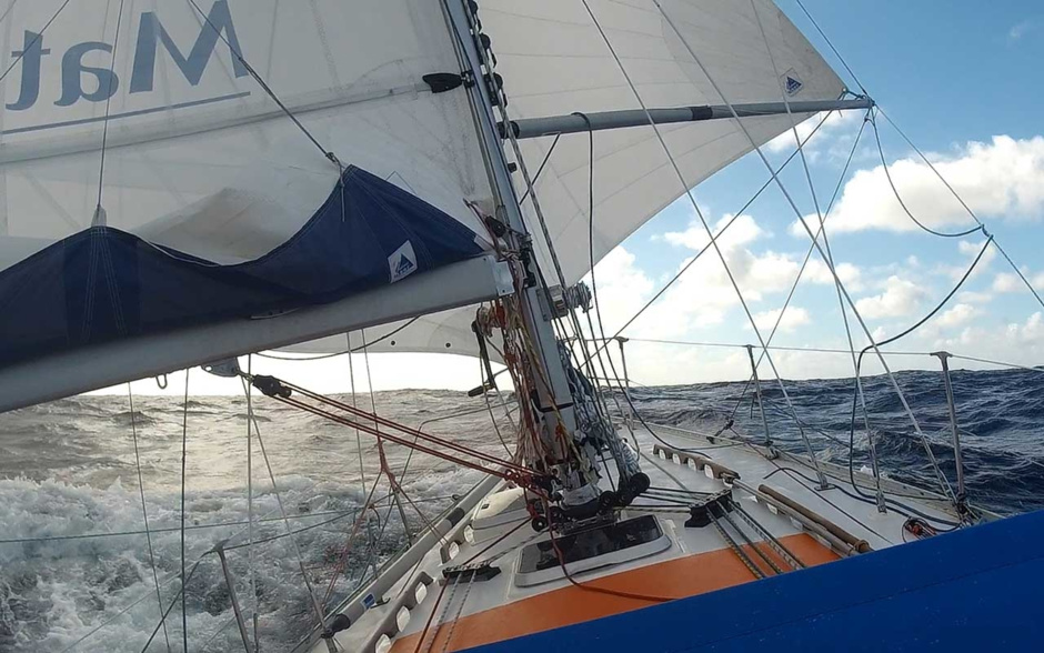 Matmut Jean Luc van den Hede at sea