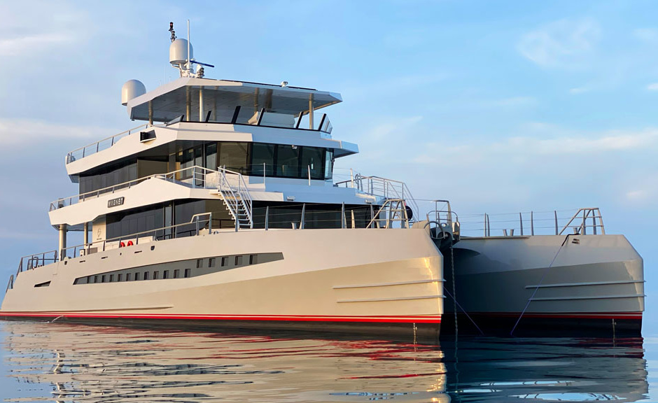 U.S. shipyard Metal Shark will produce expedition catamarans