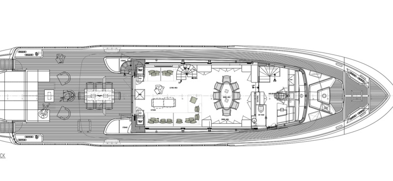 Canados  Oceanic 100’ Tri-Deck