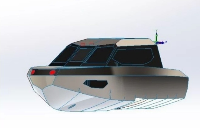 Аква Терра Игуана 8.7, кабинник (2024)