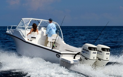 Dusky 278 Cuddy Side Steering