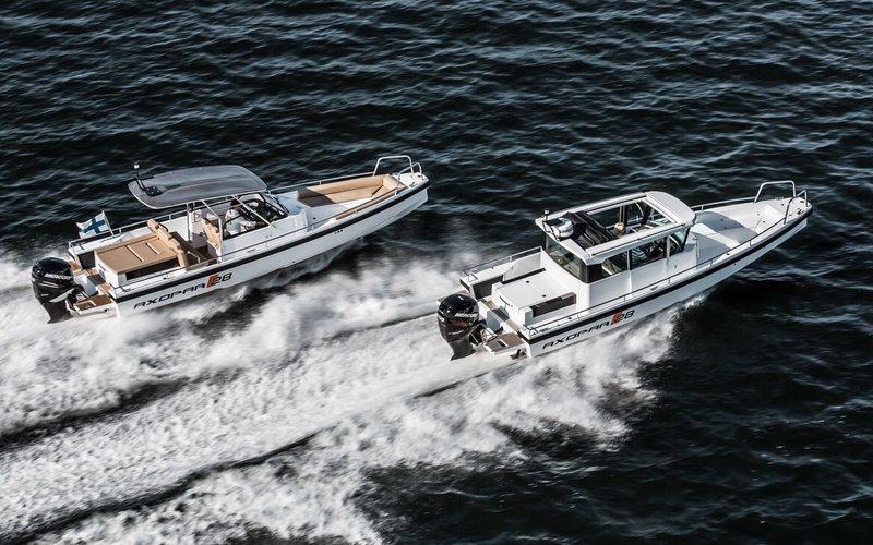 Axopar 28 AC Cabin
