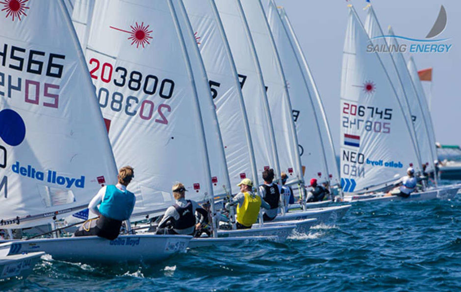 Lightweight Australian Lasers at ISAF Santander World Championships 2014