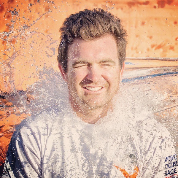 Charlie Enright may be the youngest captain of the VOR, but you can't call him inexperienced - he drove 20,000 nautical miles. A hobby is cooking. He likes to bake, especially pizza.  