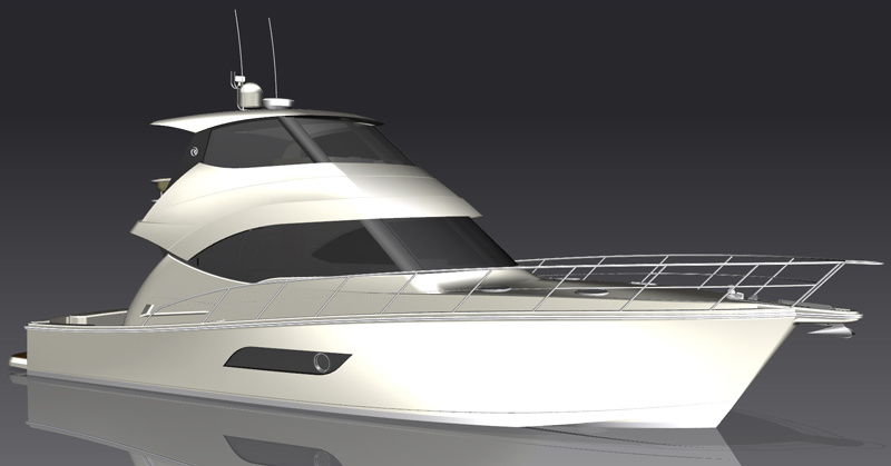 Riviera 50 Enclosed Flybridge
