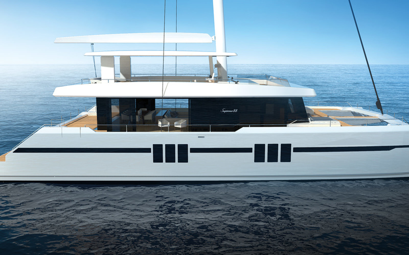 Sunreef Supreme 88 Sailing