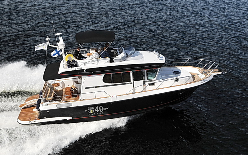 Nord Star 40 Patrol 2-cabin layout