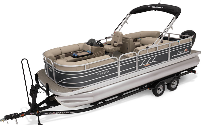 Sun Tracker Party Barge 22 RF DLX