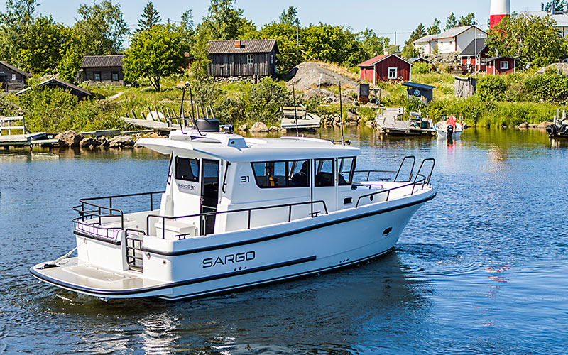 Sargo 31 Aft Door