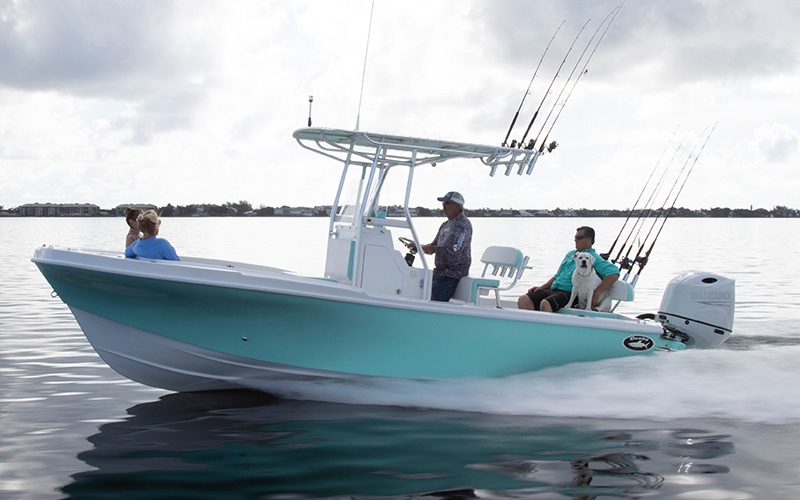 Dusky 227 V Open Fisherman