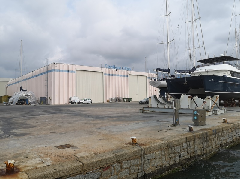 A deserted shipyard in Sardinia. Photo: Anastasia Zhukova