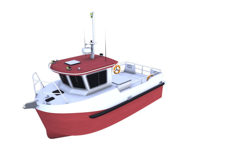 Marine Pro Boats Mariner 28 Commercial Fisher