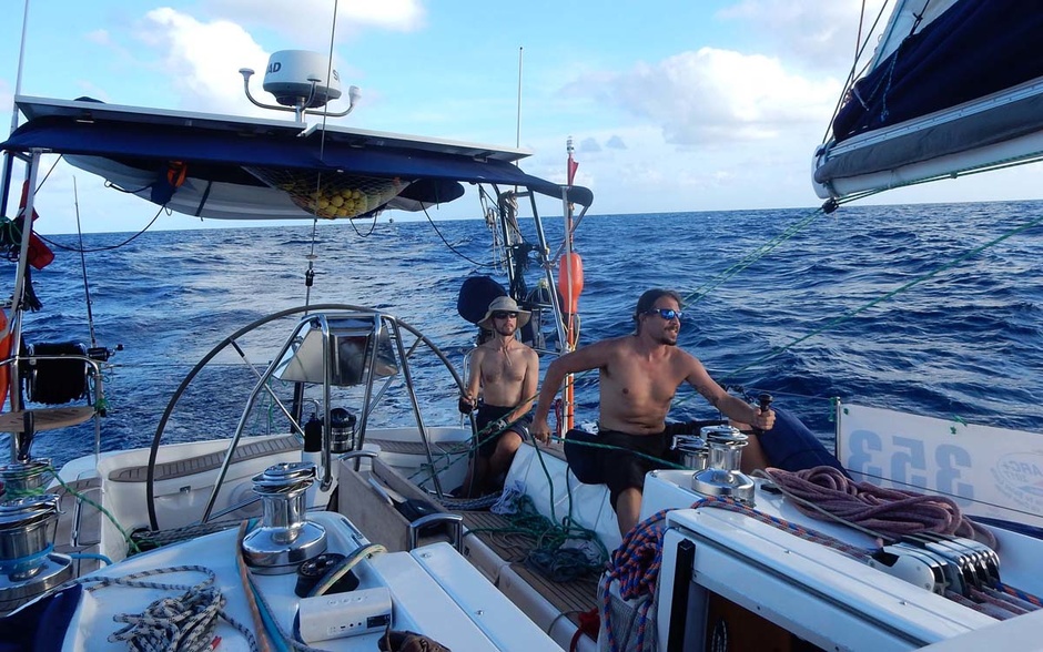 ARC racer Erol Toprak on his X-Yachts X46 Jarramas.