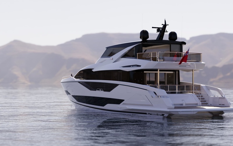 Sunseeker 90 Ocean Enclosed