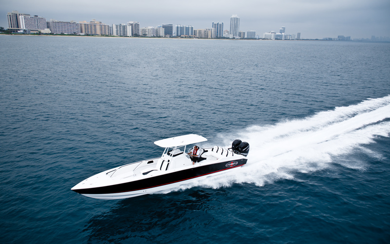 Cigarette 39' Top Gun Open