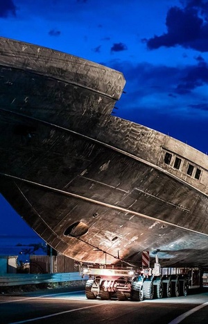 Pershing 140: first photos