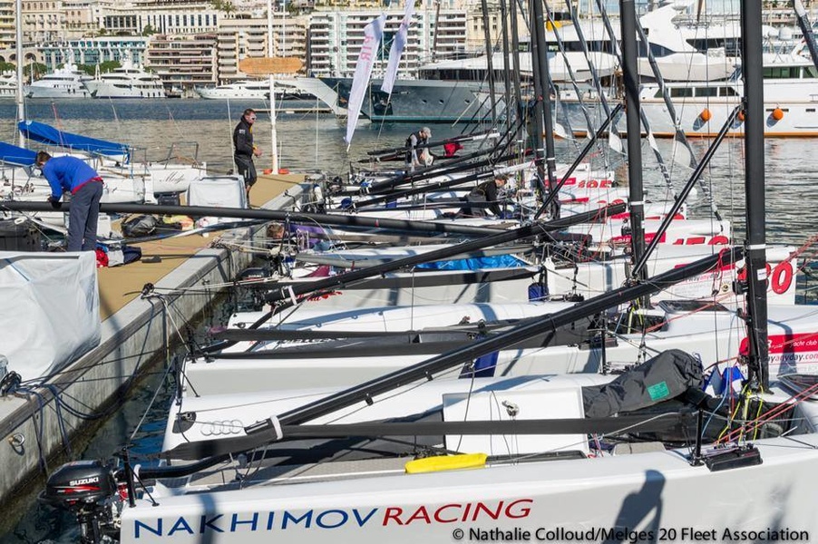 The final stage of the regatta is held in spring and in sunny spring weather.
