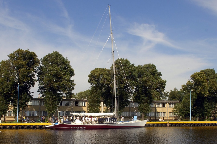 A Fazisi yacht these days.