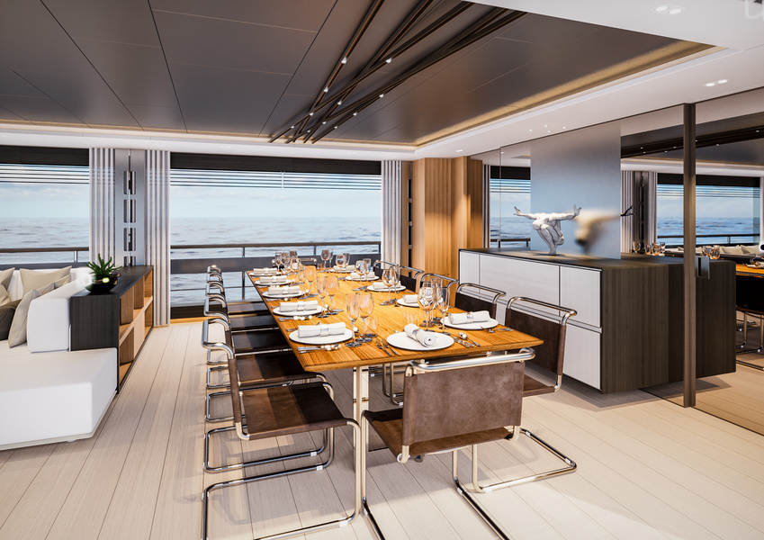 Main deck saloon