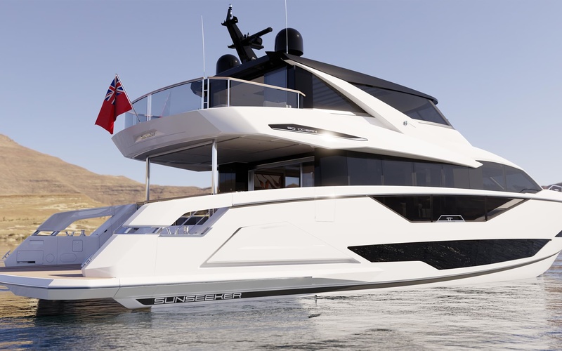 Sunseeker 90 Ocean Enclosed