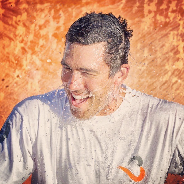 Watch captain, 26-year-old Mark Tovill. One of the team leaders. Hawaiian. Loves kite surf and paddle boarding. 