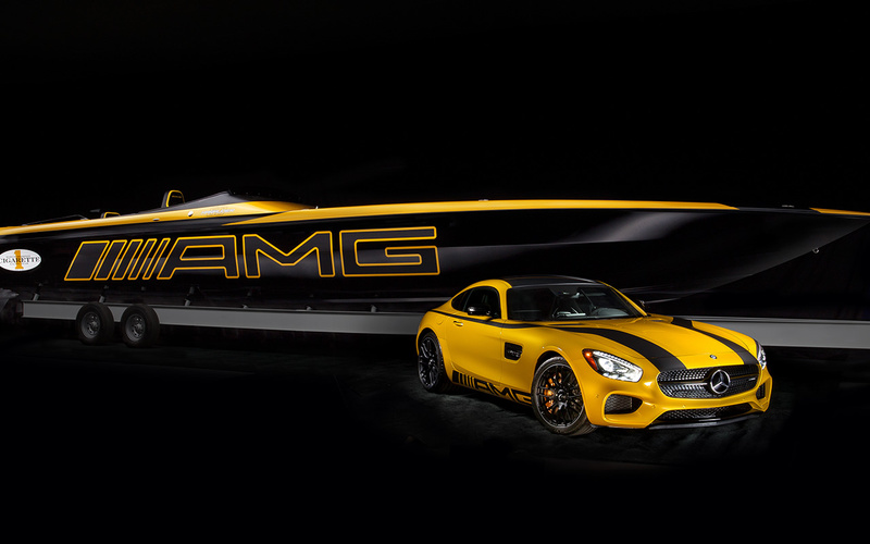 Cigarette 50' Marauder AMG GT S