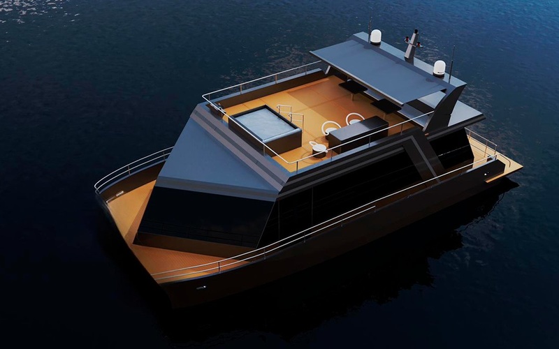 Bay Square Floating Solstice House